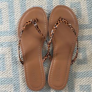 J Crew Factory Tortoise Sandals